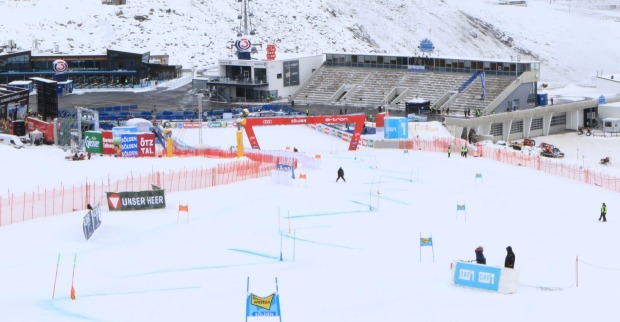 Weltcuppiste in Sölden