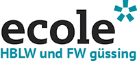 Logo ecole Güssing | Credit: ecole - Höhere Bundeslehranstalt und Fachschule für wirtschaftliche Berufe