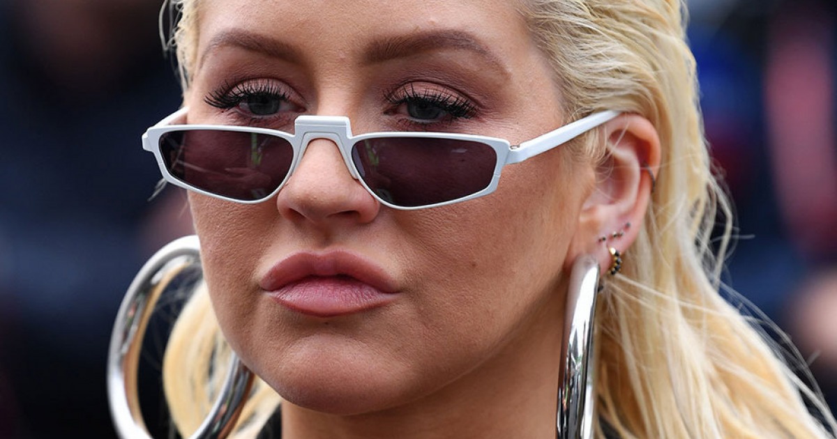 Christina Aguilera Ist Kaum Wiederzuerkennen Weekend At