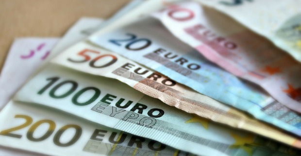 Geldscheine von 200 bis fünf Euro