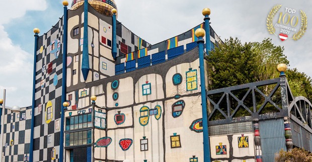 Das Hundertwasser-Haus in Wien | Credit: iStock.com/frantic00