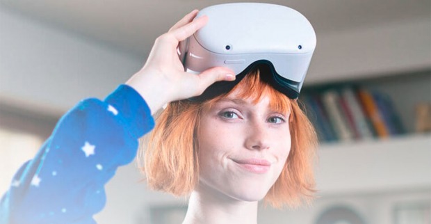 Junge Frau mit Virtual Reality Brille | Credit: DONAU Versicherung AG Vienna Insurance Group