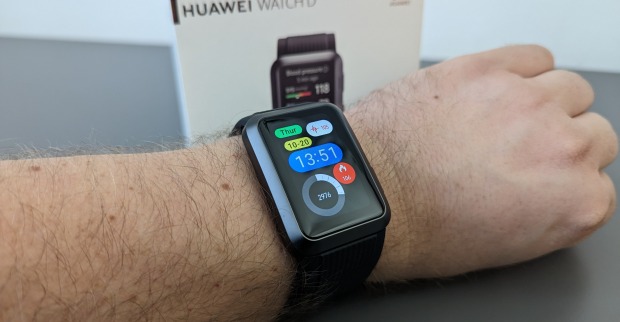 Erste Uhr mit guter Blutdruckmessung am Handgelenk - Huawei Watch D
