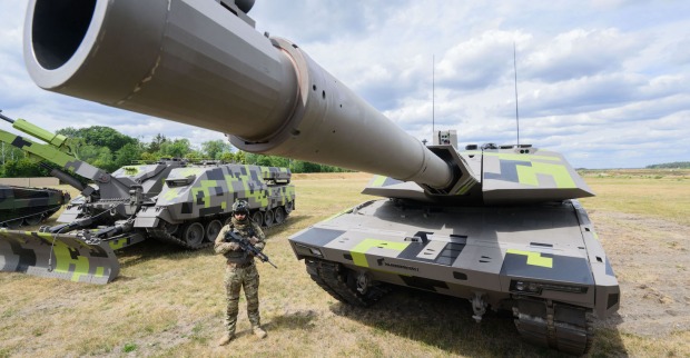Panzer von Rheinmetall | Credit: Julian Stratenschulte / dpa / picturedesk.com