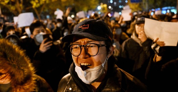 Proteste in Peking | Credit: NOEL CELIS / AFP / picturedesk.com