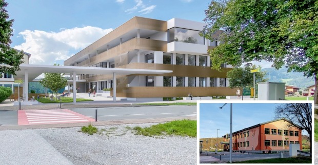 Neubau der Volksschule | Credit: Salzburg Wohnbau GmbH