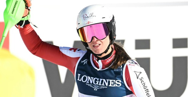 Ricarda Haaser bei der Ski-Weltmeisterschaft in Meribel