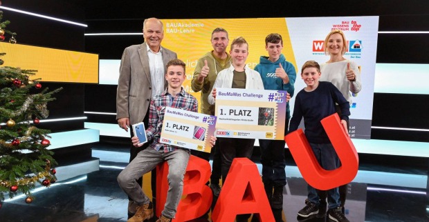 Sieger der BauMaWas-Challenge | Credit: Wirtschaftskammer Oberösterreich