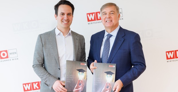 Wiens Vizebürgermeister Christoph Wiederkehr und Wirtschaftskammer Wien-Präsident Walter Ruck | Credit: WKW/Florian Wieser